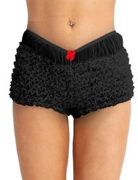 Femmes culotte dentelle sexy sous-vêtements femme ébouriffée à ébauche knickers lingerie florale femelle burlesque frouillère 240311