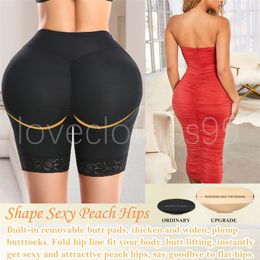 Pantalons de femmes Sexy Femme Faux sous-vêtements Faux Push Up Up Pantes Pantes Buttock Butt Butt Butt Lifter Hip Enhancer