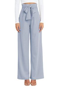 Pantalons pour femmes pantalons de survêtement pantalons de survêtement pour femmes Vêtements pour femmes Pantalons décontractés à jambes larges avec pantalon de banlieue style ceinture été