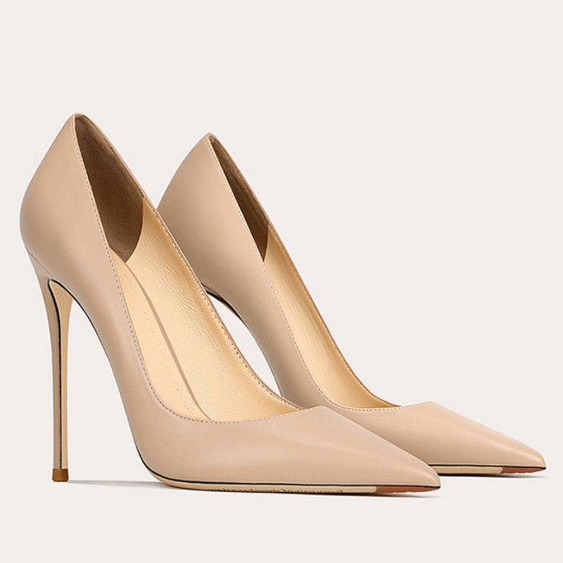 Women Paris Dress Shoes Luxurys Designers High-heeled Gold Black Golden Red Bottom 10cm Heels