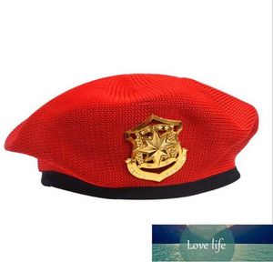 casquette de capitaine du parti des femmes pour les bérets de cosplay femme chapeaux militaires au crochet étoile casquette plate casquette marine casquette prix usine conception experte qualité dernier style original