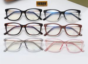 Monturas de gafas de sol para PC para mujer, monturas de gafas con bloqueo de luz azul para ordenador, lentes ópticas, 6 colores, 10 Uds.