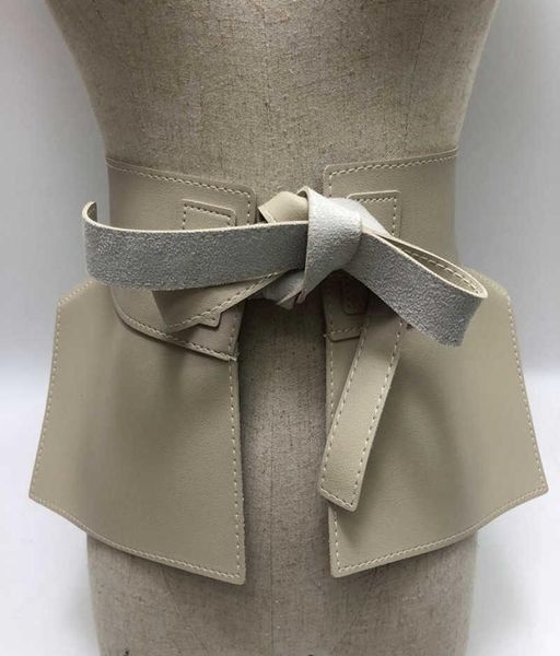 Femmes peplum ceinture jupe féminine ceintures de taille en cuir fashion dames pu noir arc large robes de harnais de créateur g10268301100