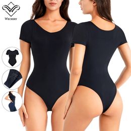 Femmes grande taille sous-vêtement complet du corps bras sans couture contrôle du ventre Shaper taille formateur string body Shapewear