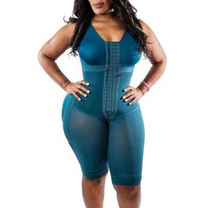 Vrouwen Postoperatieve Shapewear Corset Faja Colombianas Full Body Een stuk Hoge Compressie Beha Taille Trainer Modellering Riem Unde302q