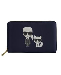 Mujeres billeteras PU bolsas Karl Lagerfelds Patrón de chicas Largas billeteras Kawaii Animal Femenino Folleto Bolsas de monedas3899573333