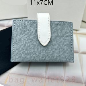 Porte-monnaie pour femmes Porte-cartes de créateurs Porte-monnaie Petit portefeuille Sac de luxe à rabat Blanc Rose Mini Sacs Hommes Randonnée en cuir véritable Fermetures à glissière de mode Portefeuilles pour dames de haute qualité