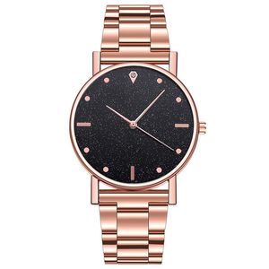 Femmes Montre À Quartz 38.5mm Mode Classique Style Dames Montres Montre De Luxe Élégante Montre-Bracelet Rond Simple Rétro Sous-cadran Montres-Bracelets