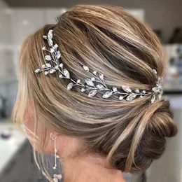 Vrouwen Strijnwaardigheid Haar Vine Fashion Hair Sieraden Handgemaakte haar ornamenten Bruiloft Bridal Hair Accessoires For Party Hairband