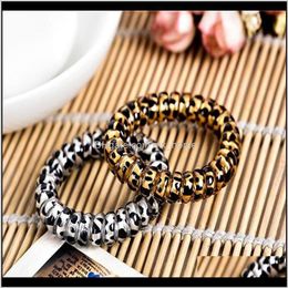 Anillo de mujer con estampado de leopardo, lazos elásticos de alambre para teléfono, diademas para niñas, pulsera, cuerdas elásticas para el cabello A5Qrg Abuil