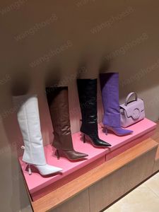 Femmes ROSIE 31 Bottes GIABORGHINI bottes de créateur en cuir de luxe de haute qualité chaussures de démarrage taille 35-41