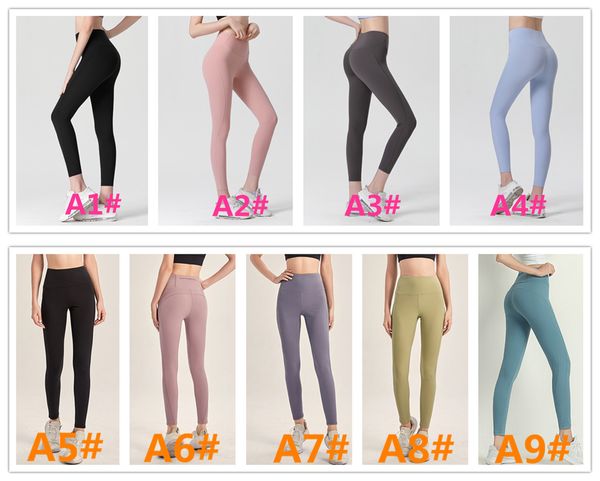 Femmes Courir Capris Leggings Contrôle Du Ventre Pantalon De Yoga Taille Haute Montrent Des Lignes Parfaites Fit LeggingsTummy Control Workout 4 Way Stretch