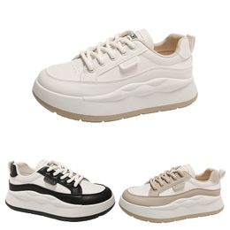 Zapatillas para correr para mujer, cómodas, blancas, negras, color crema, zapatillas deportivas para mujer, talla 36-40 GAI