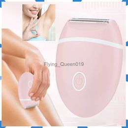 Afeitadora 3 en 1 para mujer Mini maquinilla de afeitar eléctrica Equipo especial de depilación Cuchillo para todo el cuerpo Axila Área íntima HKD230825