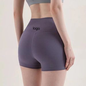 Pantalones Cortos Activos para Mujer Pantalones Cortos De Yoga Multicolores Atractivos Pantalones Cortos De Tiro Alto Ropa para Correr Sin Línea T Pantalones Cortos Deportivos Ajustados Elásticos Desnudos