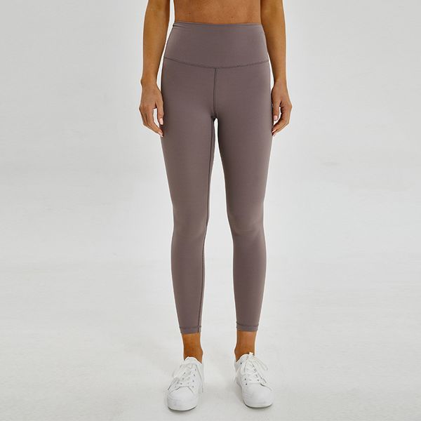 Vêtements de sport pour femmes, pantalons taille haute, sensation nue, Yoga, sport, Leggings Hiplift, vêtements d'entraînement, D19037