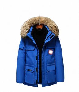 Veste en duvet pour femmes et hommes hiver nouveau style canadien a surmonté les vêtements de travail des amoureux veste en duvet d'oie épaisse vêtements pour hommes taille américaine S--4XL 21s1 #