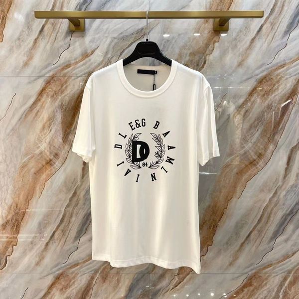 Camiseta de diseñador de camisetas para mujeres y para hombres Camiseta 100% puro Camiseta de manga corta Camiseta de manga corta Summer Top de moda neutral de moda en blanco y negro