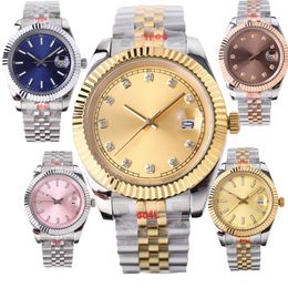 Reloj de movimiento automático para mujer, reloj de lujo con diamantes, reloj de pulsera para hombre, reloj de pulsera de zafiro hippie bohemio, diseñador de moda, montre de luxe, relojes de oro de alta calidad