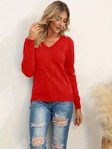Fashion d'automne / hiver pour femmes 2024 Volon à manches longues à manches longues tricot tricot tricot tricot tricot