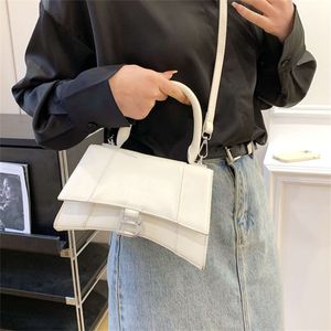 Bolso de reloj de arena de línea B para mujer, nueva tendencia minimalista, de gama alta y versátil, bolso cuadrado pequeño con cuerpo cruzado de un solo hombro 2024 78% de descuento en tienda al por mayor