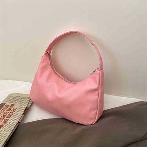 Bag féminin 2022 Spring New Crescent Minis Color Color Hand Small Satchel Handbags Design Offres
