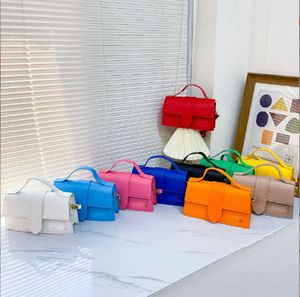 Sac à bandoulière de couleur unie pour femmes, sac à bandoulière long portable à la mode, 10 couleurs, nouvelle collection printemps 2023