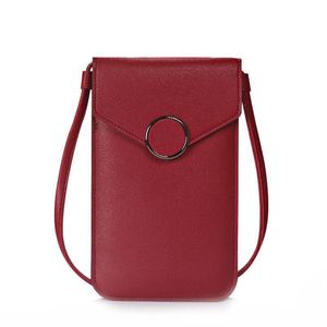 Mode nouvelles femmes sacs à bandoulière en cuir dames bandoulière téléphone sac fourre-tout portefeuilles sac à main portefeuille packback