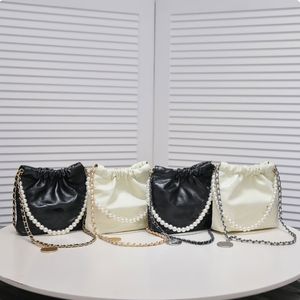 Sac pour femme sac à bandoulière de luxe sac à perles sac à ordures 4 types de boucle mode mini sac à bandoulière avec petit sac à main Internet célébrité explosive sac à provisions pour femmes
