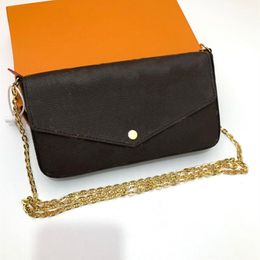 Sacs pour femmes Pochette pour femmes FELICIE POCHETTE Messenger sacs à main pour femmes sac à main sacs à bandoulière Style Multi fonctionnel femme 3 pièces ensemble