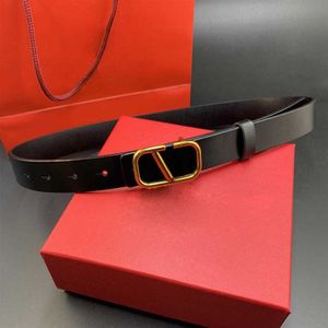 Damesriem luxe designer Hoogwaardige Gouden Buckle Belt Men's Classic hoogwaardige accessoires in 10 kleuren met geschenk B310J