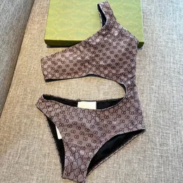 Diseñador de bikini para mujeres Swimsuit de lujo para mujeres Diseñador de trajes de baño de dos piezas Conjunto de trajes