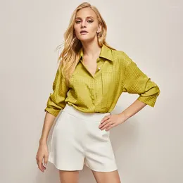 Blusas para mujer, otoño 2024, estilo Familiar ligero, temperamento suave, camisa de gama alta con diseño Sense Niche