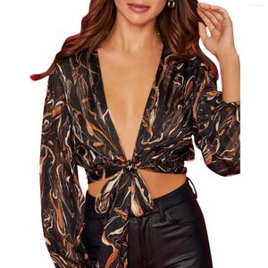 Dames Blouses Aankomst Dames Bloemenprint Rayon Bohemian Shirt Dames Losse Crop Top Lange mouw Boho Blusas Kimono Cover-up