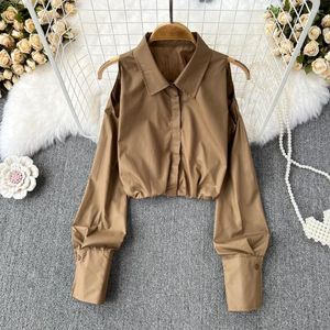 Blusas de mujer Blusa estilo coreano Ropa de mujer Venta de ropa de mujer Chemisier Chic Et Classe Femme Chemise Camisas Mujeres