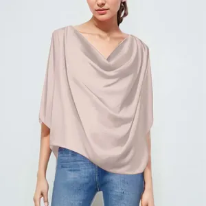 Blouses pour femmes Elegant Color Color Blouse Blouse top