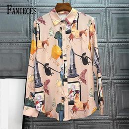 Damesblouses fanieces 2xl 3xl plus size mode zomers zomers lange mouw shirts voor vrouw blouse vrouwelijk 2024 elegant Koreaans shirt blusas 6273