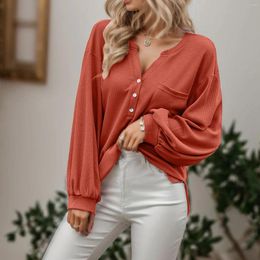 Blouses pour femmes Tops Tops Spring Tricoted Top Top Couleur Couleur COSTRES CASS