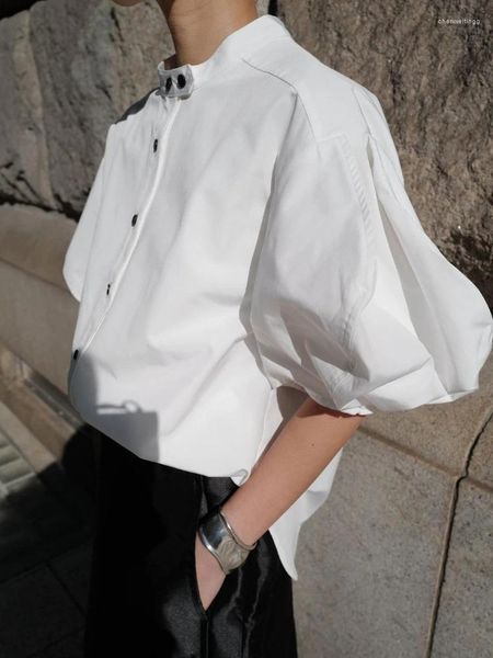 Blusas de mujer Neploe estilo romántico francés camisa de un solo pecho japonés Chic mujeres Top 2023 primavera suelta delgada cuello Blusas