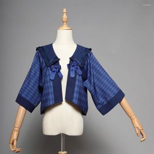 Women's Blouses Nobody Lives - WA Style Kimono Lolita Cardigan by Magic Party