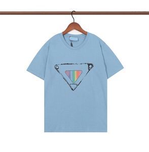 Damesblouses Shirts 2022 Parijs Designer T-shirts voor heren Dames Zomer Letters Print Tees Tops Mode Ronde hals T-shirt 2403188
