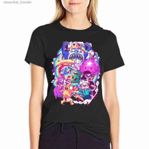 Damesblouses Shirts Adventure Time - Liquid Doodle T-shirt zomertops zomertop dameskleding Dames T-shirt L230919