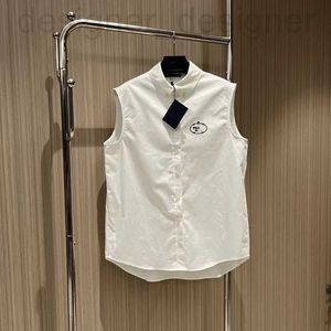Chemises pour femmes chemises de créateur de la marque P Shirt 2024 Printemps / été Nouveau collier Sweet And Salt Girl Collier Single Poit