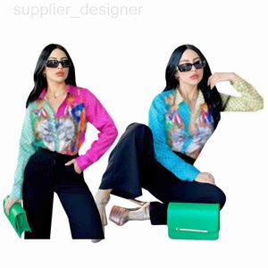 Chemises de chemisiers pour femmes Designer J2950 Spring / été Fashion Slim Fit Casual Casual Colorful Imprimé Shirt 2 Couleurs FWSI
