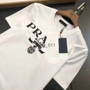 Damesblouses Shirts Designer Los met letters Korte mouwen voor en zomer Koppels Shirt Grote maten S-4XL 240229