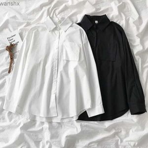 Chemises de chemisiers pour femmes chemises d'école pour femmes blancs JK Style préparatoire printemps japonais Girls à manches longues