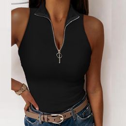 Blouses voor vrouwen shirts vrouwen mode mouwloos vest top Harajuku casual vierkante sleutelfeest blsua shirt zomer sexy halter straps bodycon