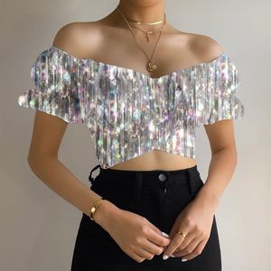 Blouses voor vrouwen shirts vrouwen sexy van de schouder crop top massieve korte mouw buis blouse tops shirt lange training shirtswomen's