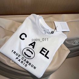 Damesblouses Overhemden Dames T-shirt Desigenr Herenoverhemden Korte mouwen T-shirts Letter Opdruk Borduren Los 10A Kwaliteit Sweatshirt Katoen R7Eh # 240229