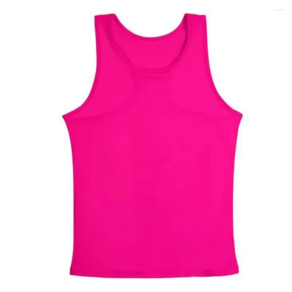 Blouses Femmes Femmes Rétro 80s Vêtements Ensemble Couleur vive Mesh Top Gilet avec manches courtes O-Cou Tops courts Racerback pour Sexy